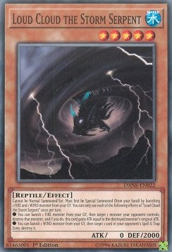 Loud Cloud the Storm Serpent⁣ - Dark Neostorm⁣ (Common)⁣ [022]