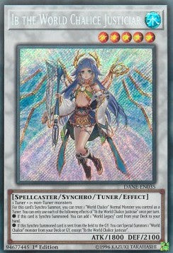 Ib the World Chalice Justiciar⁣ - Dark Neostorm⁣ (Secret Rare)⁣ [035]