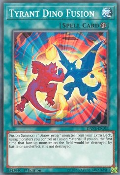 Tyrant Dino Fusion⁣ - Dark Neostorm⁣ (Common)⁣ [053]