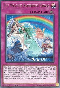 The Weather Rainbowed Canvas⁣ - Dark Neostorm⁣ (Rare)⁣ [073]