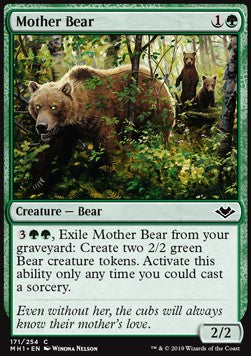 Mother Bear⁣ - Modern Horizons⁣ (Common)⁣ [171]
