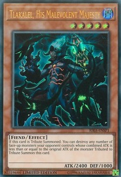Tlakalel, His Malevolent Majesty⁣ - Rising Rampage⁣ (Ultra Rare)⁣ [SP1]