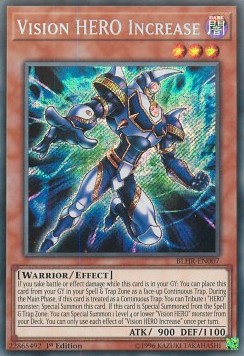 Vision HERO Increase⁣ - Battles of Legend: Hero's Revenge⁣ (Secret Rare)⁣ [007]