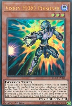 Vision HERO Poisoner⁣ - Battles of Legend: Hero's Revenge⁣ (Ultra Rare)⁣ [008]
