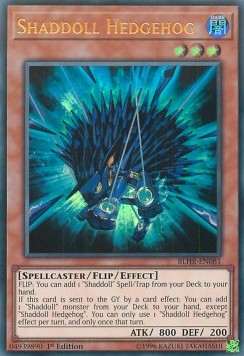 Shaddoll Hedgehog⁣ - Battles of Legend: Hero's Revenge⁣ (Ultra Rare)⁣ [081]