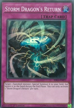Storm Dragon's Return (V.1 - Super Rare)⁣ - Rising Rampage⁣ (Super Rare)⁣ [077]
