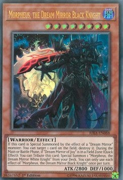 Morpheus, the Dream Mirror Black Knight⁣ - Rising Rampage⁣ (Ultra Rare)⁣ [088]