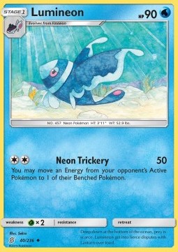 Lumineon⁣ - Unified Minds⁣ (Uncommon)⁣ [40]