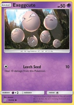 Exeggcute⁣ - Unified Minds⁣ (Common)⁣ [73]