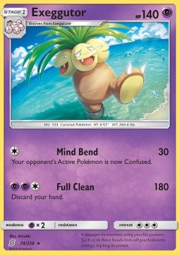 Exeggutor⁣ - Unified Minds⁣ (Rare)⁣ [74]