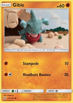 Gible⁣ - Unified Minds⁣ (Common)⁣ [112]