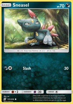 Sneasel⁣ - Unified Minds⁣ (Common)⁣ [131]