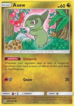Axew⁣ - Unified Minds⁣ (Common)⁣ [154]