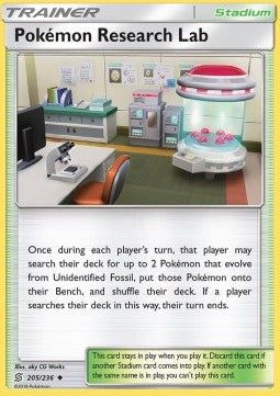 Pokémon Research Lab⁣ - Unified Minds⁣ (Uncommon)⁣ [205]