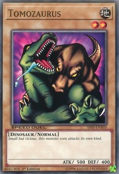 Tomozaurus - Speed Duel Starter Decks: Ultimate Predators (Common) [SS03-A05]