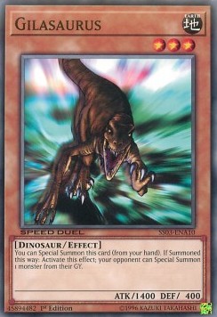Gilasaurus - Speed Duel Starter Decks: Ultimate Predators (Common) [SS03-A10]