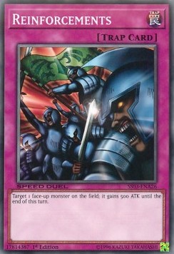 Reinforcements⁣ - Speed Duel Starter Decks: Ultimate Predators⁣ (Common)⁣ [A26]