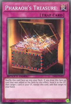 Pharaoh's Treasure - Speed Duel Starter Decks: Ultimate Predators (Common) [SS03-A27]