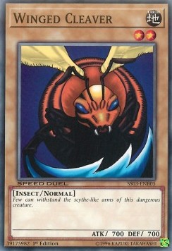 Winged Cleaver - Speed Duel Starter Decks: Ultimate Predators (Common) [SS03-B05]