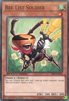 Bee List Soldier - Speed Duel Starter Decks: Ultimate Predators (Common) [SS03-B14]