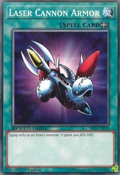 Laser Cannon Armor - Speed Duel Starter Decks: Ultimate Predators (Common) [SS03-B16]