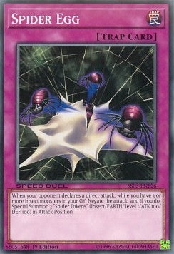 Spider Egg - Speed Duel Starter Decks: Ultimate Predators (Common) [SS03-B26]