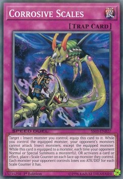 Corrosive Scales - Speed Duel Starter Decks: Ultimate Predators (Common) [SS03-B27]