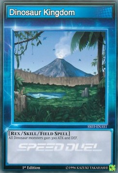 Dinosaur Kingdom - Speed Duel Starter Decks: Ultimate Predators (Common) [SS03-AS1]