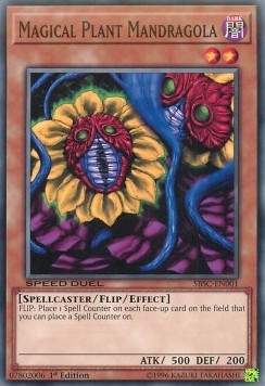 Magical Plant Mandragola⁣ - Speed Duel: Scars of Battle⁣ (Common)⁣ [001]