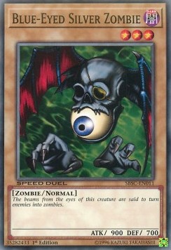 Blue-Eyed Silver Zombie⁣ - Speed Duel: Scars of Battle⁣ (Common)⁣ [011]