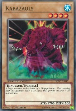 Kabazauls⁣ - Speed Duel: Scars of Battle⁣ (Common)⁣ [017]