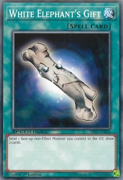 White Elephant's Gift (V.2 - Common) - Speed Duel Starter Decks: Ultimate Predators (Common) [SS03-B24]