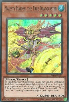 Majesty Maiden, the True Dracocaster⁣ - Fists of the Gadgets⁣ (Super Rare)⁣ [052]
