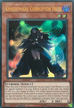 Knightmare Corruptor Iblee⁣ - 2019 Gold Sarcophagus Tin Mega Pack⁣ (Ultra Rare)⁣ [011]