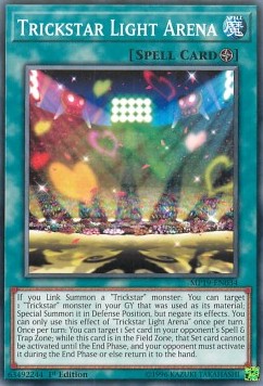 Trickstar Light Arena⁣ - 2019 Gold Sarcophagus Tin Mega Pack⁣ (Common)⁣ [034]
