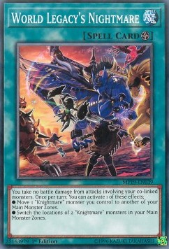 World Legacy's Nightmare⁣ - 2019 Gold Sarcophagus Tin Mega Pack⁣ (Common)⁣ [039]