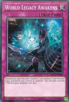 World Legacy Awakens⁣ - 2019 Gold Sarcophagus Tin Mega Pack⁣ (Common)⁣ [048]