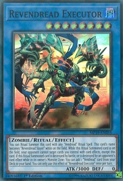 Revendread Executor⁣ - 2019 Gold Sarcophagus Tin Mega Pack⁣ (Super Rare)⁣ [055]