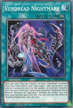 Vendread Nightmare⁣ - 2019 Gold Sarcophagus Tin Mega Pack⁣ (Common)⁣ [058]