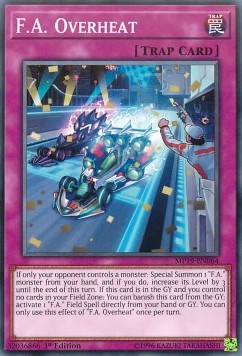 F.A. Overheat - 2019 Gold Sarcophagus Tin Mega Pack (Common) [MP19-064]
