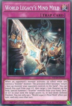 World Legacy's Mind Meld⁣ - 2019 Gold Sarcophagus Tin Mega Pack⁣ (Common)⁣ [131]