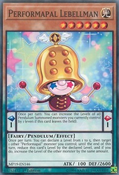 Performapal Lebellman⁣ - 2019 Gold Sarcophagus Tin Mega Pack⁣ (Common)⁣ [146]