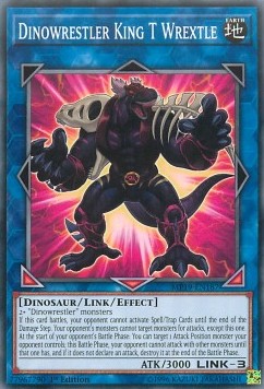 Dinowrestler King T Wrextle⁣ - 2019 Gold Sarcophagus Tin Mega Pack⁣ (Common)⁣ [187]