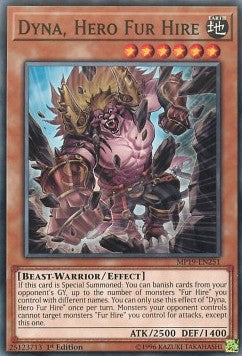 Dyna, Hero Fur Hire⁣ - 2019 Gold Sarcophagus Tin Mega Pack⁣ (Common)⁣ [251]