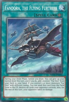 Fandora, the Flying Furtress⁣ - 2019 Gold Sarcophagus Tin Mega Pack⁣ (Common)⁣ [254]