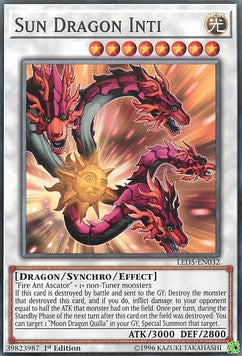 Sun Dragon Inti⁣ - Legendary Duelists: Immortal Destiny⁣ (Common)⁣ [032]