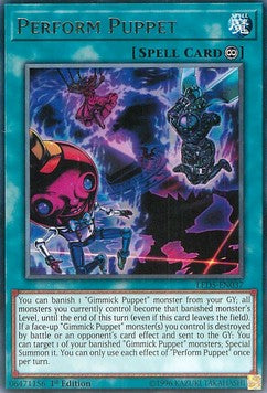 Perform Puppet⁣ - Legendary Duelists: Immortal Destiny⁣ (Rare)⁣ [037]