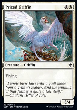Prized Griffin⁣ - Throne of Eldraine⁣ (Common)⁣ [24]