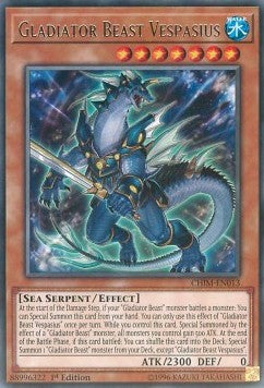 Gladiator Beast Vespasius⁣ - Chaos Impact⁣ (Rare)⁣ [013]