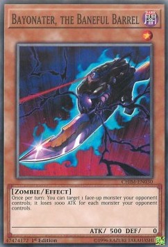Bayonater, the Baneful Barrel⁣ - Chaos Impact⁣ (Common)⁣ [030]
